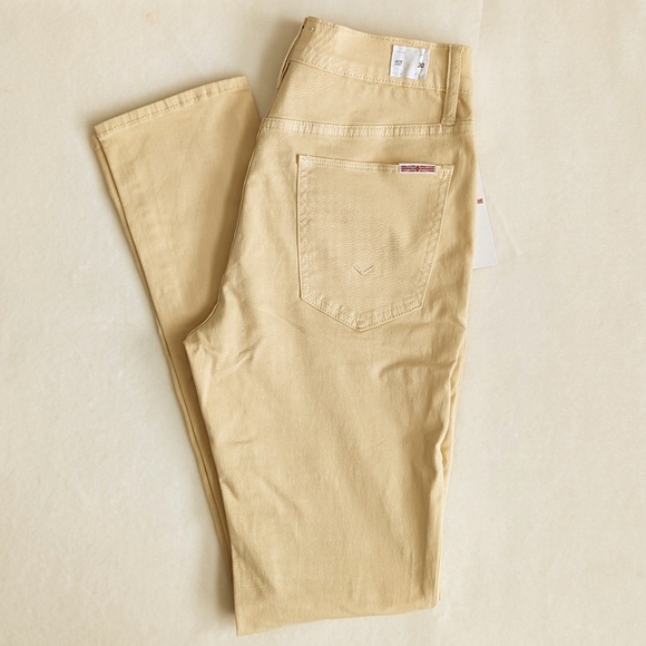 Hudson Jeans Ace Men's Jeans Skinny Extra Fitted Zip Fly Bleached Sand 30 NWT - Picture 2 of 12